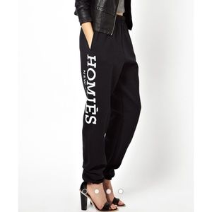 💛 Reason Clothing Homies Sweatpants in Black